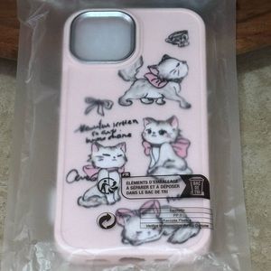 🌷Kittens Pink IPhone 15 Phone Case